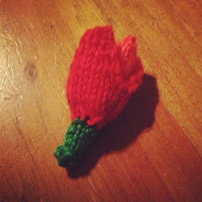 knitted tulip